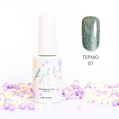 Гель-лак HIT Thermo shine №07, 9 мл