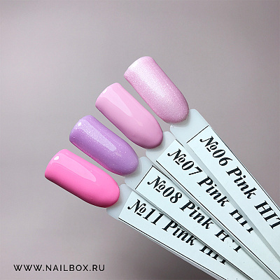 Гель-лак HIT Pink №11, 9 мл