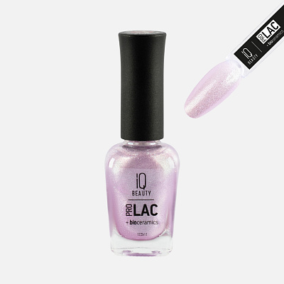 Лак для ногтей IQ Beauty №109 укрепляющий с биокерамикой 12,5 мл