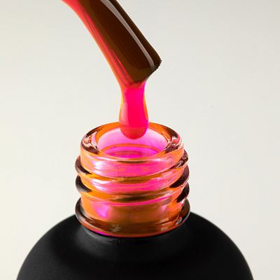 Гель-лак Monami Neon glass Pink 8 мл