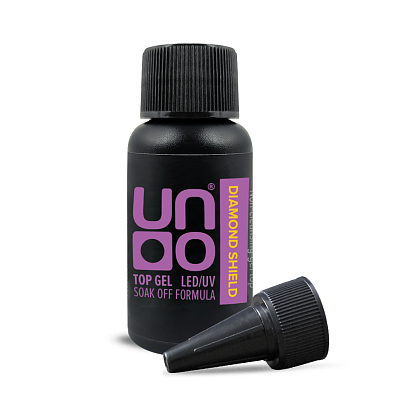 Верхнее покрытие для гель-лака без липкого слоя Uno DIAMOND SHIELD Top Coat 30 г