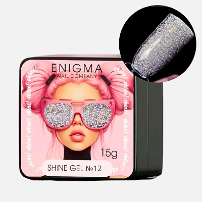 Гель для наращивания ENIGMA Shine gel №12 15 мл