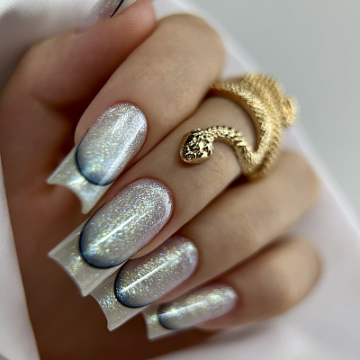 Моделирующий гель NAVI с шиммером Wings Gel 01 15 мл