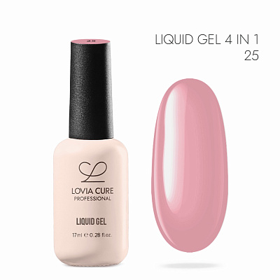 Полигель-архитектор 4 в 1 LOVIA CURE Liquid Gel LG25, 17 мл