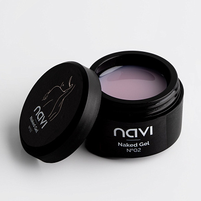 Моделирующий гель NAVI полупрозрачный нюд Naked Gel 02 30 мл