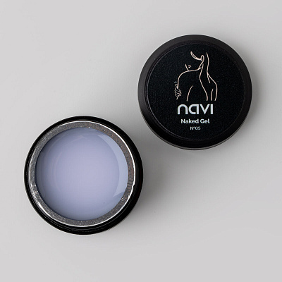 Моделирующий гель NAVI полупрозрачный нюд Naked Gel 05 15 мл