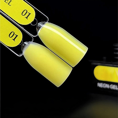 Гель для наращивания ENIGMANIC NEON gel №01 15 мл