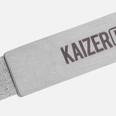 Пилка металлическая Kaizer Pro F-06 алмазная сатин-никель 155 мм