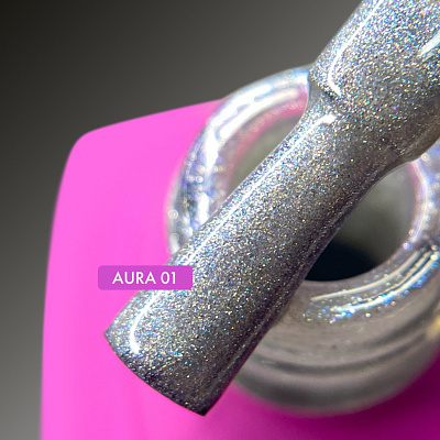 Гель-лак кошачий глаз Lovely AURA 01 7 мл