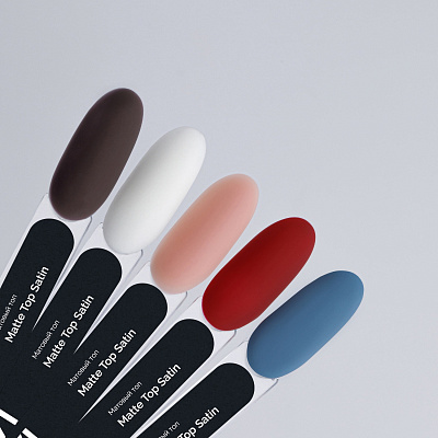 Матовый топ для гель-лака NAVI Matte Top Satin 15 мл