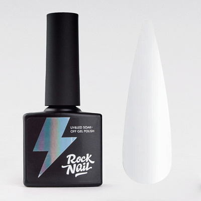 Гель-лак RockNail №102 Basic (Ultra White) 10 мл