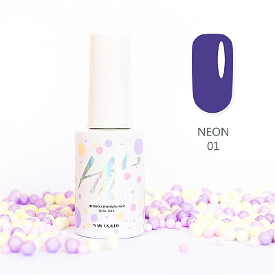 Гель-лак HIT Neon №01, 9 мл