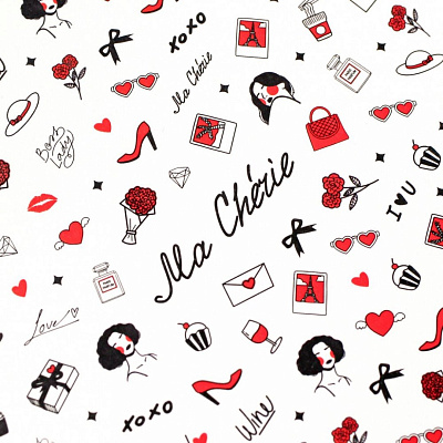 Набор слайдеров  Nail Tattoo RockNail Ma Cherie