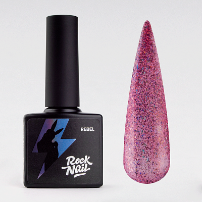 Гель-лак RockNail №985 Rebel (Drunken Gummy Bears) 10 мл ❗️ВНИМАНИЕ❗️СРОК ГОДНОСТИ ДО 09.2026