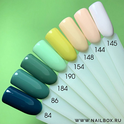 Гель-лак ADRICOCO №154 сочный лимон, 8 мл