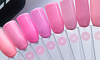 Выкраска гель-лаков из коллекции Pink Factor от Lianail (видео)