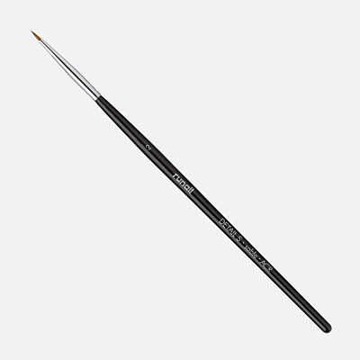 Кисть ruNail Detail S Sable 2ACR 0168 натуральный ворс соболь
