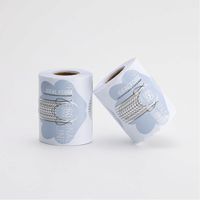 Бумажные одноразовые формы IVA Nails IVN-BUM-01 100 шт