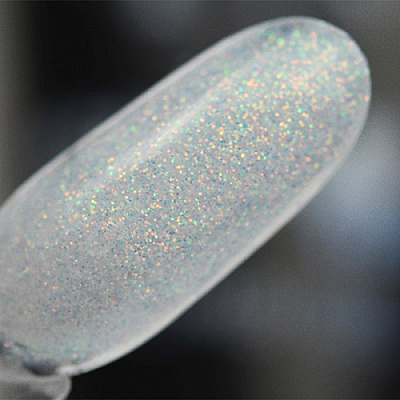 Комби-гель мерцающий Kombi Gel Patrisa Nail AZ25 прозрачно-молочный (Snow Way), 30 мл