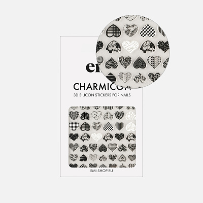 Силиконовые стикеры E.mi Charmicon 3D Silicone Stickers №245 Чувства