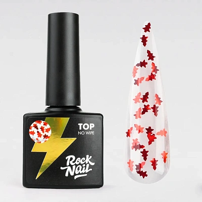 Топ для гель-лака RockNail Elka Bonfire 10 мл ❗️ВНИМАНИЕ❗️СРОК ГОДНОСТИ ДО 09.2026