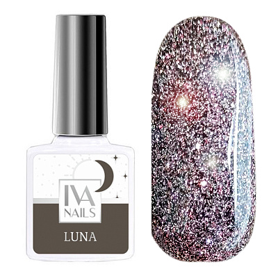 Гель-лак IVA NAILS Luna №6 (Светоотражающий), 8 мл