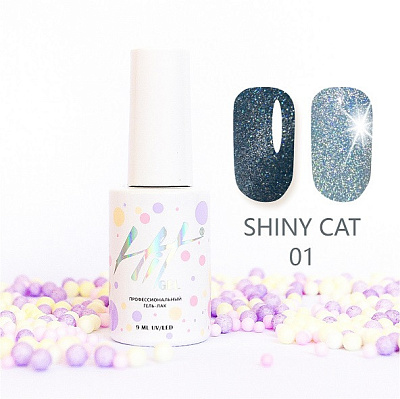 Гель-лак HIT Shiny cat №01 9 мл