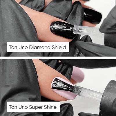Верхнее покрытие для гель-лака без липкого слоя Uno DIAMOND SHIELD Top Coat 16 г