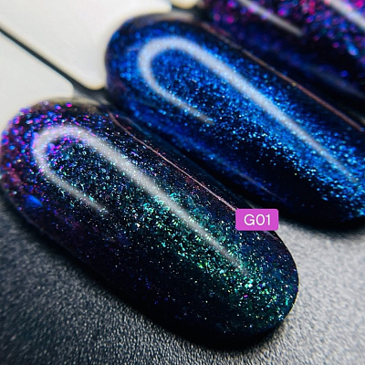 Гель-лак Lovely Galaxy G01 в баночке 5 мл