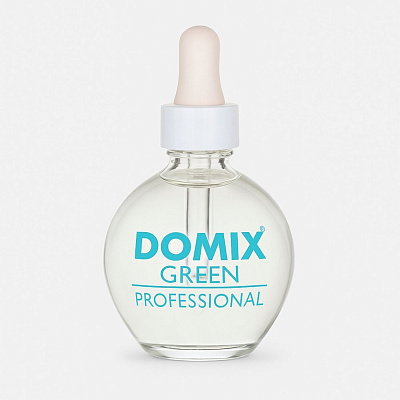 Средство для удаления кутикулы Cuticle remover Domix Green 75 мл с пипеткой