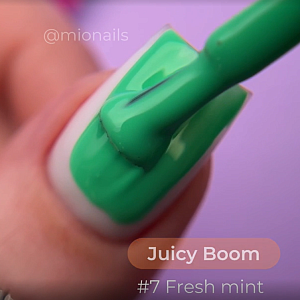 Гель-лак MIO Nails Juicy Boom №JB-07 Fresh mint 8 мл