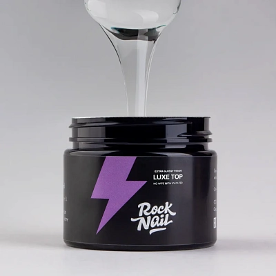 Топ RockNail Top Luxe суперглянцевый 50 мл