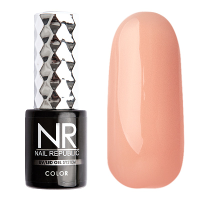 Гель-лак Nail Republic №004 (Полупрозрачный камуфлирующий), 10 мл