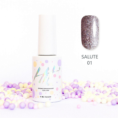 Гель-лак HIT Salute №01, 9 мл