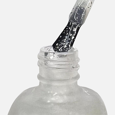 Финишное покрытие для лака IQ Beauty матовое Potal top matte Silver 12,5 мл