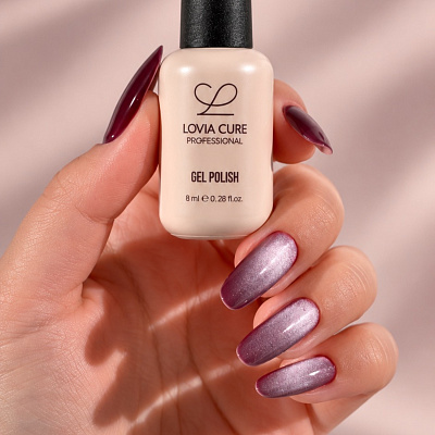 Гель-лак LOVIA CURE «Шелковая кошка» 06 Satin Cats 8 мл