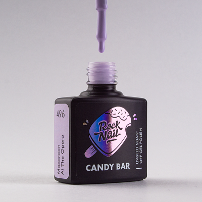 Гель-лак RockNail №496 Candy Bar (Macaroon At The Opera) 10 мл