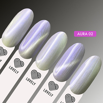 Гель-лак кошачий глаз Lovely AURA 02 7 мл