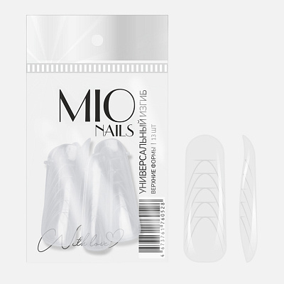Формы верхние Mio Nails «Универсальный изгиб» 13 шт