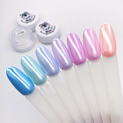 Пигмент перламутровый Белая жемчужина 1188 Zoo Nail Art, 1 г