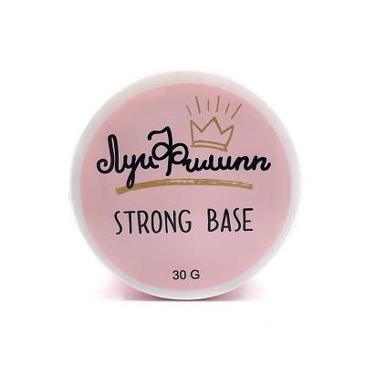 База для гель-лака Strong Base Луи Филипп розовая шайба 30 г