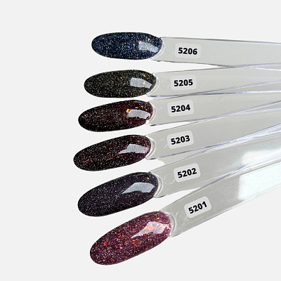 Гель-лак Zoo Nail Art «Светлячок» 5203 светоотражающий, 8 г