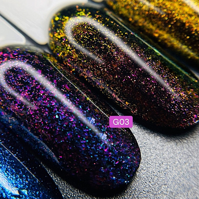 Гель-лак Lovely Galaxy G03 в баночке 5 мл