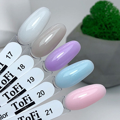 Камуфлирующая база Color Base ToFi №020 с шиммером, 10 мл