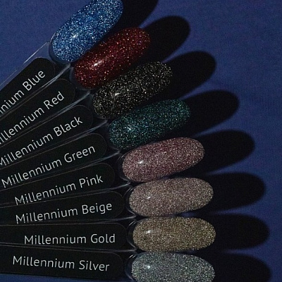Гель-лак Monami Millennium Silver 8 г
