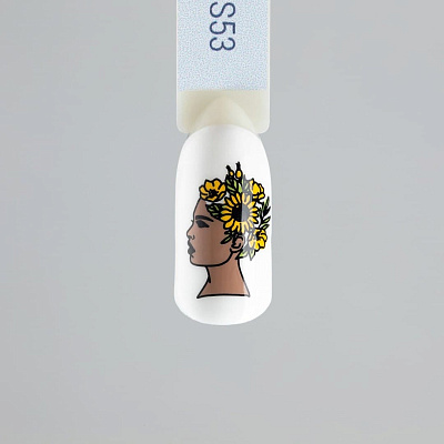 Лак для стемпинга Swanky Stamping S53 (натуральный бежевый), 6 мл