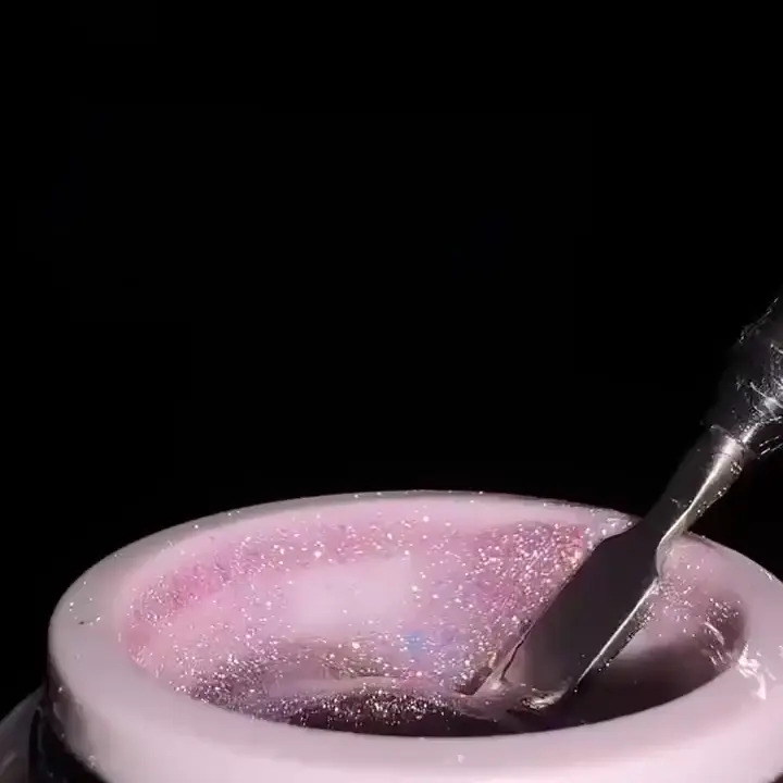 Моделирующий светоотражающий гель Modeling Gel Serebro №04 15 мл