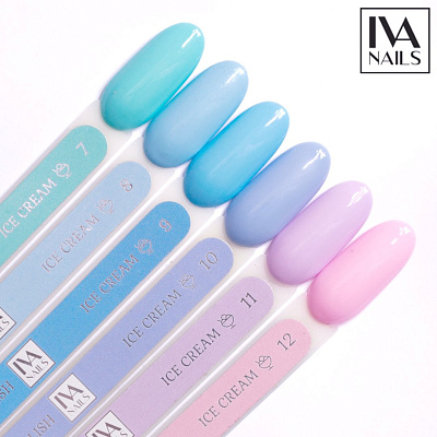 Гель-лак IVA NAILS Ice Cream №07, 8 мл