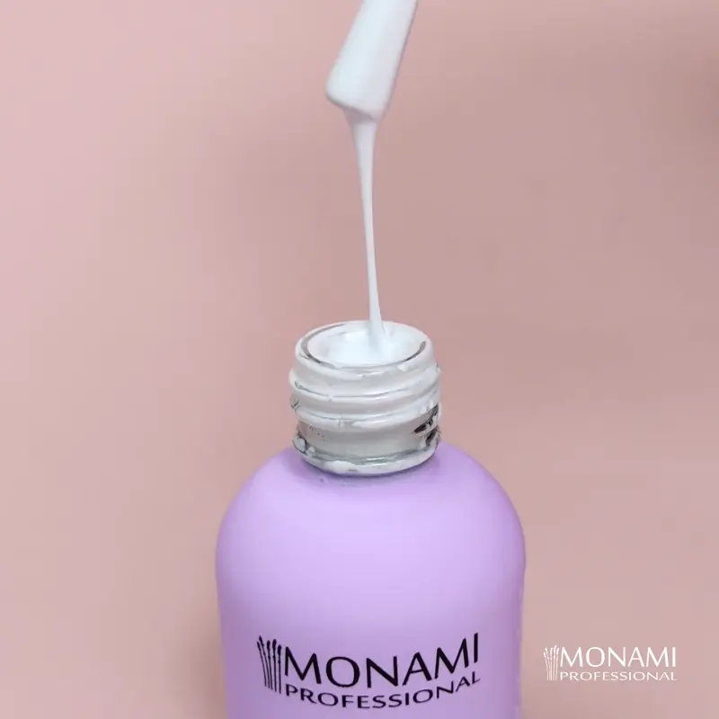 Гель-лак Monami Pedicure collection 02 белый, 8 мл