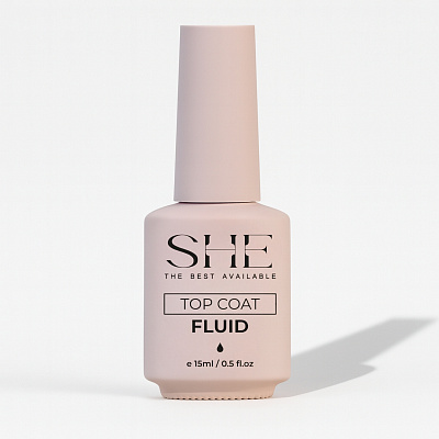 Топ для гель-лака SHE Fluid 15 мл